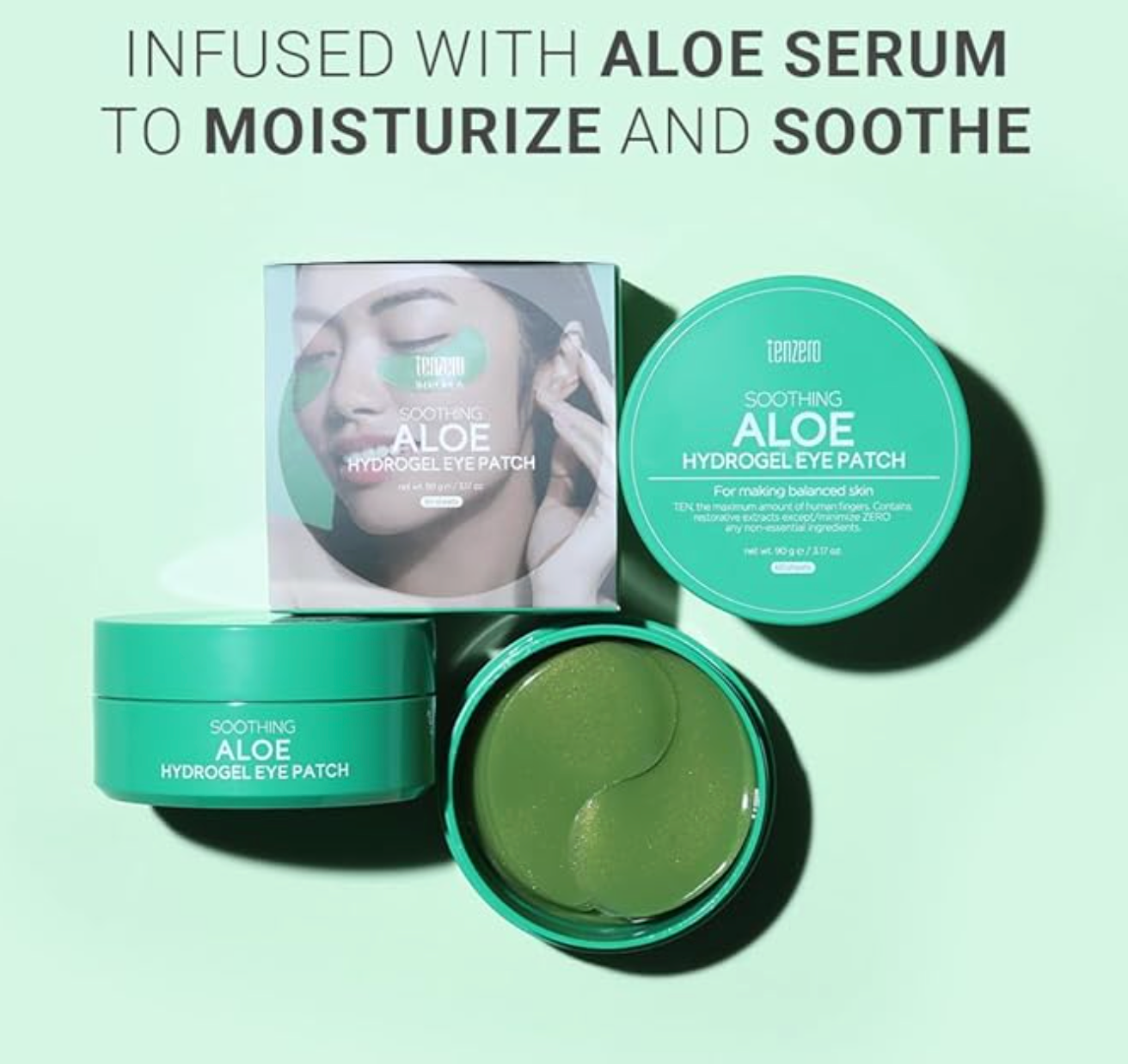 Tenzero Soothing Aloe Hydrogel Eye Patch